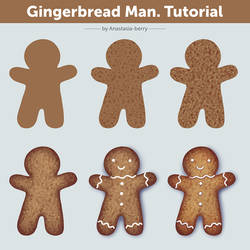Gingerbread Man. Tutorial