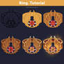 Ring. Tutorial | How to Draw a Golden Ring