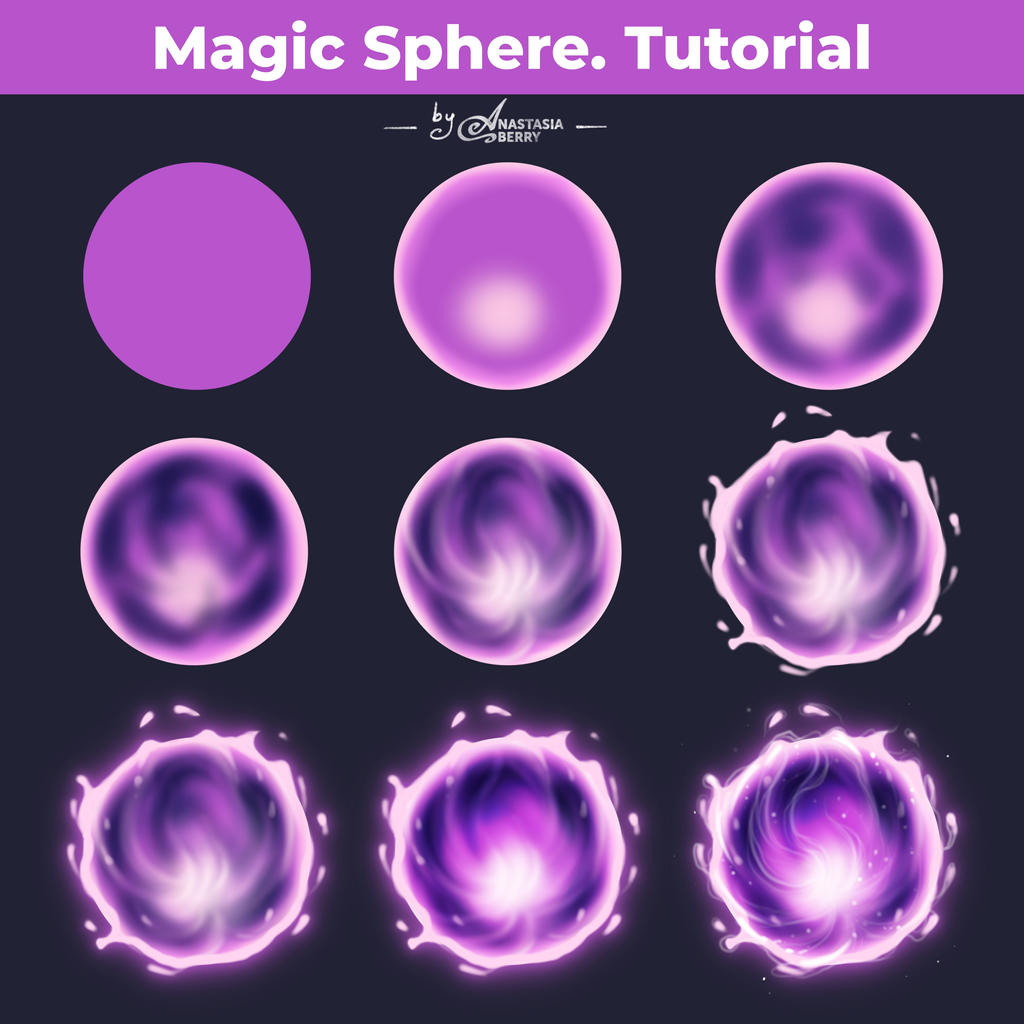 Magicberry Deviantart Magic Sphere. Tutorial by Anastasia-berry on DeviantArt