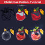 Christmas Potion. Tutorial