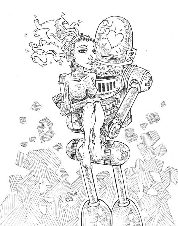 Robot in Love INKS 03