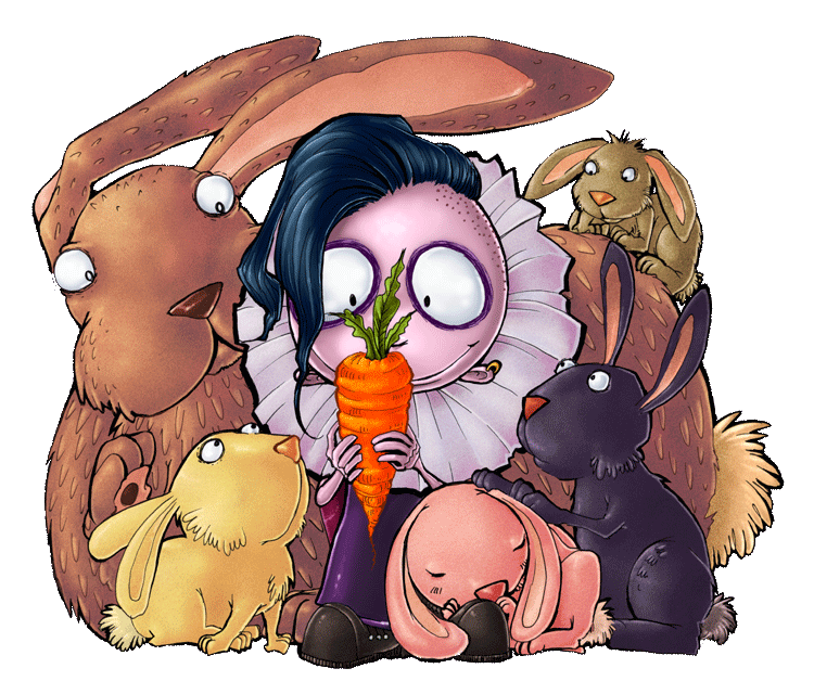Bunnies by Marina COLORED