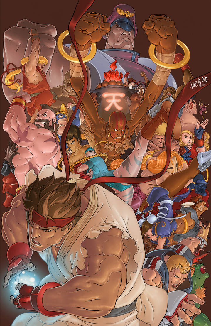 Street Fighter Tribute by Hanzo COLORED