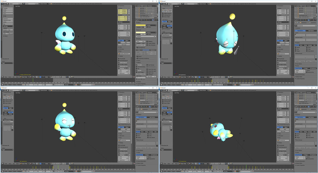 Chao Image Model The Chao Project- New Chao Model by TheChaoProject on DeviantArt