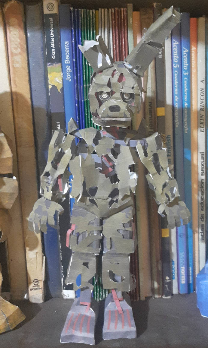 Springtrap papercraft by pepitocrack3000 on DeviantArt