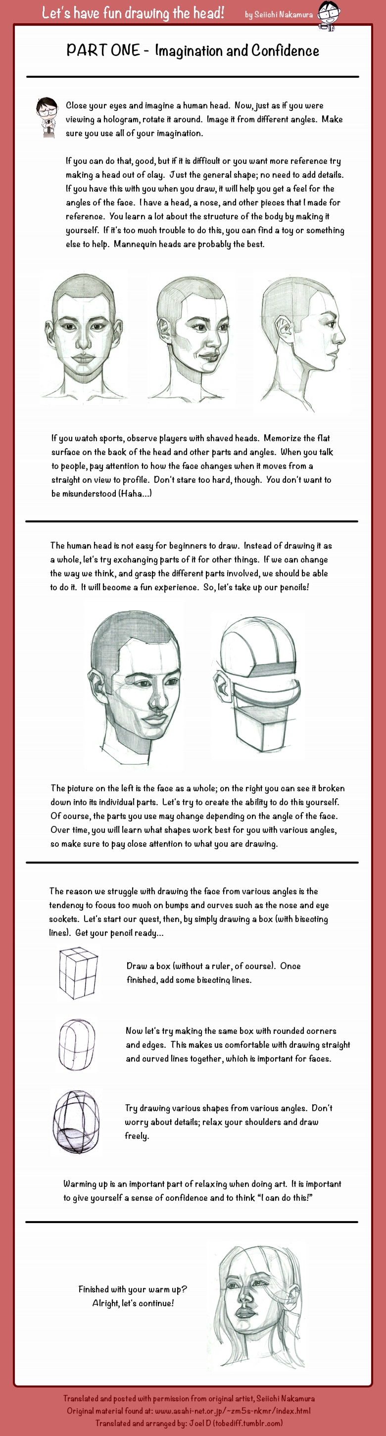 Drawing the Head: Pt 1