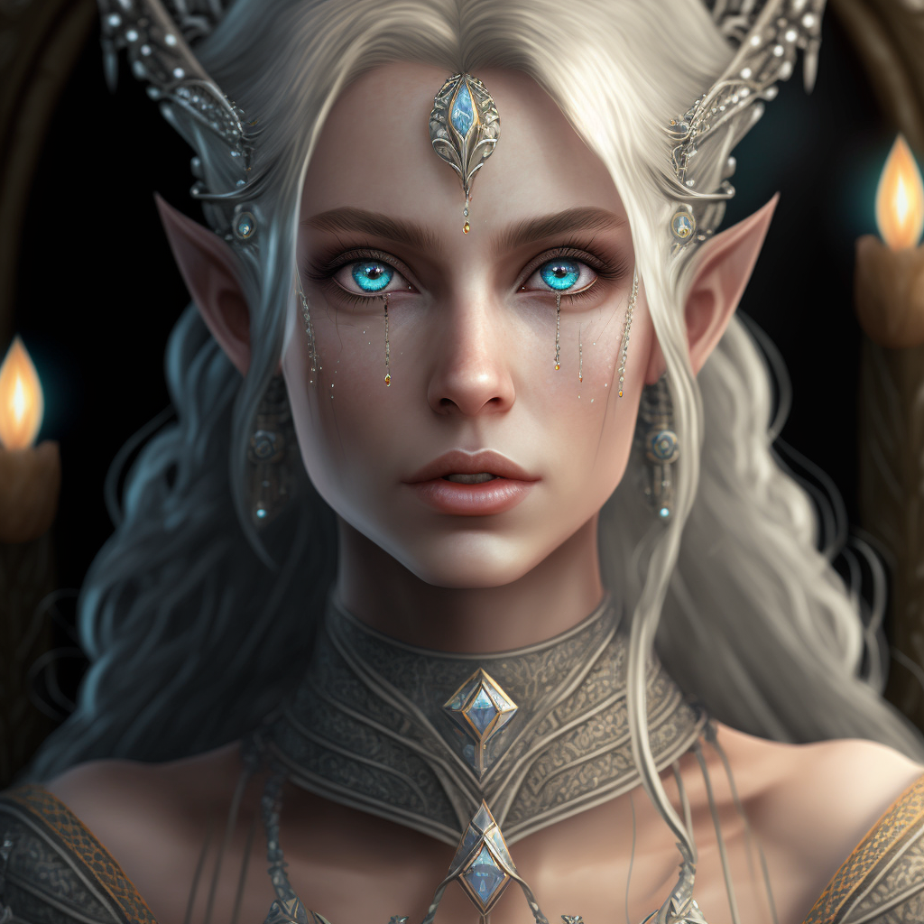 Ariawyn, Queen of the Northern Elves by Sint3tico on DeviantArt