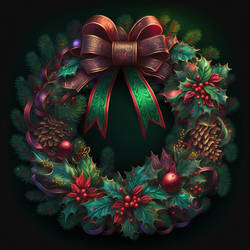 Christmas Wreath Pack (6 Images) by Sint3tico