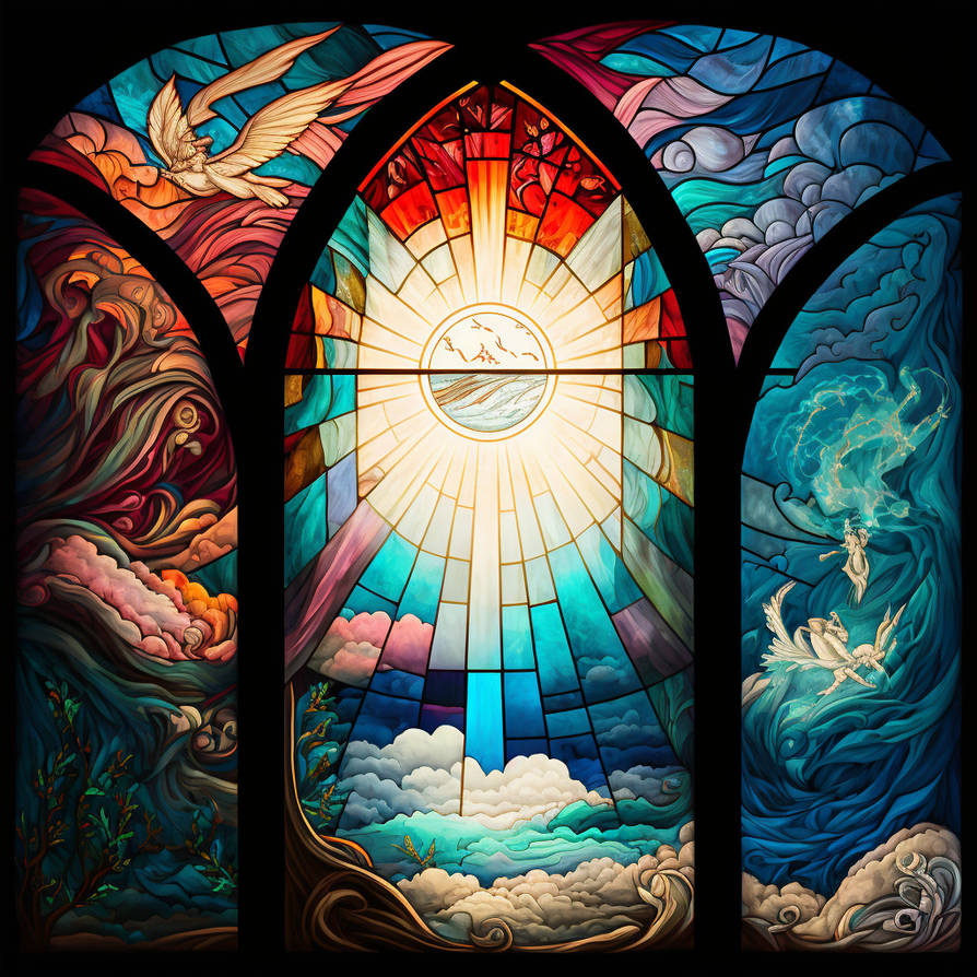 Heavenly Stained Glass by Sint3tico on DeviantArt