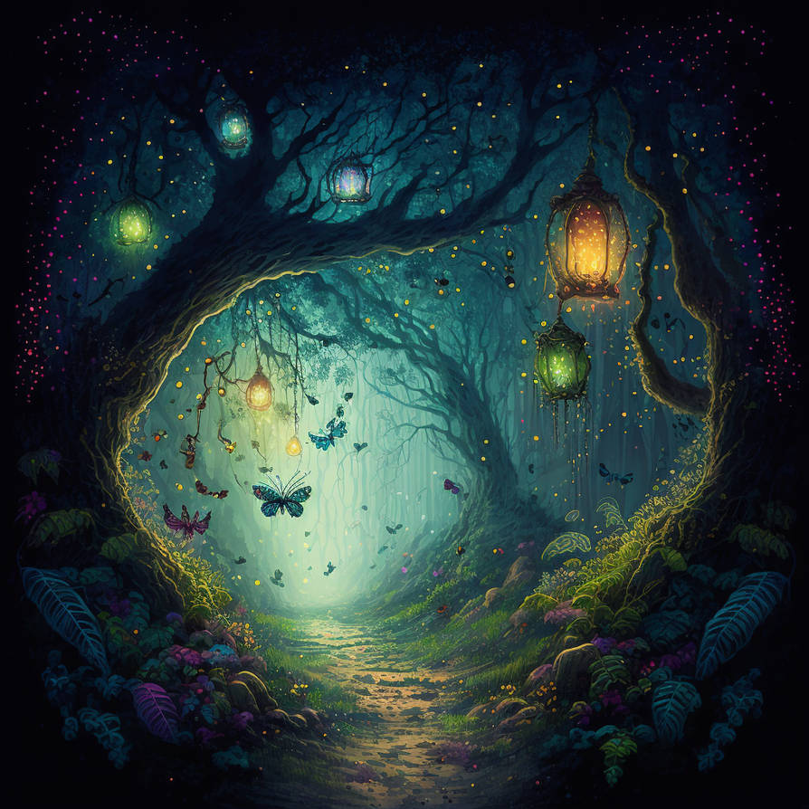 Whimsical Forest by Sint3tico on DeviantArt