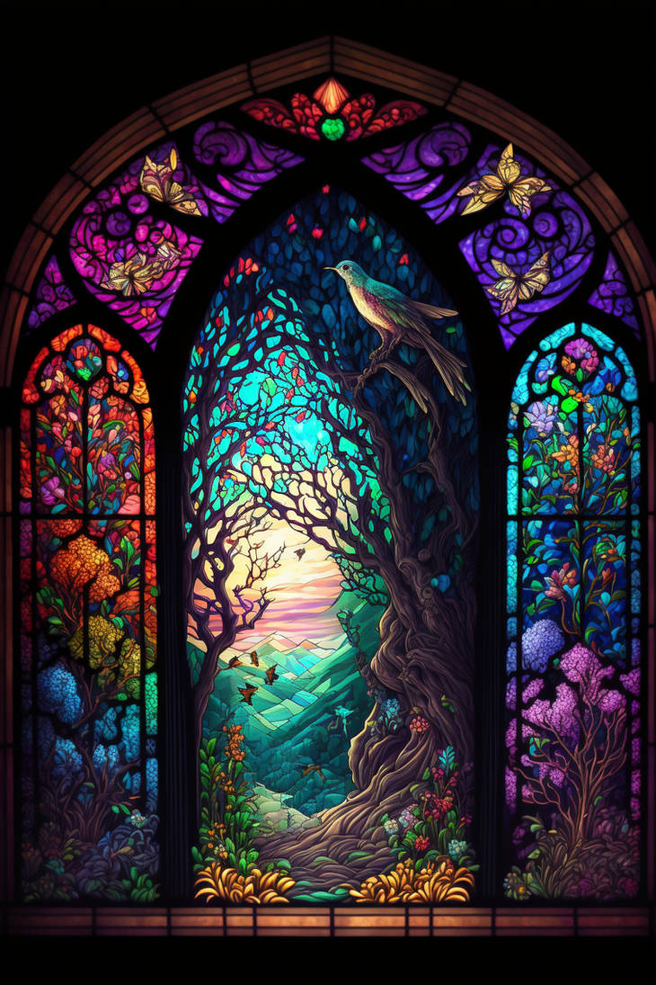Fantasy Stained Glass V7 By Sint3tico On DeviantArt fantasy-stained-glass-v7-by-sint3tico-on-deviantart