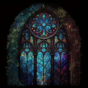 Gothic Stained Glass v11