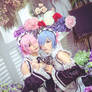 Cosplay: Ram and Rem (Re:Zero)