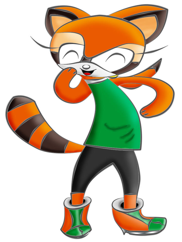 marine the racoon 1 by shadocream on DeviantArt