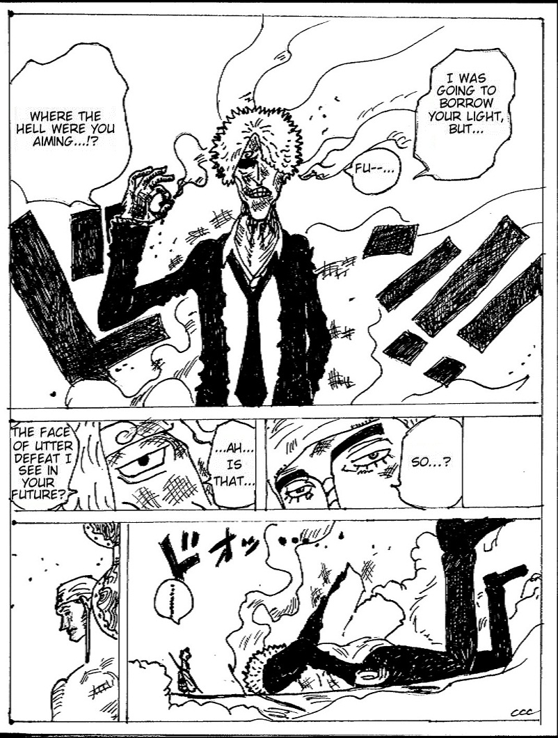 Fake Sanji vs. Enel