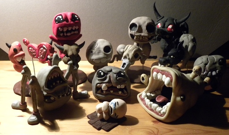 The Binding of Isaac display