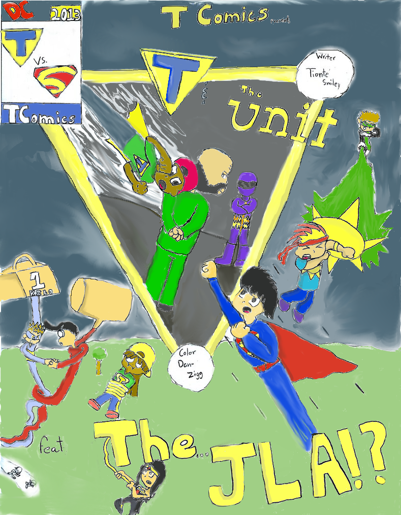 JLA vs. Unit Cover