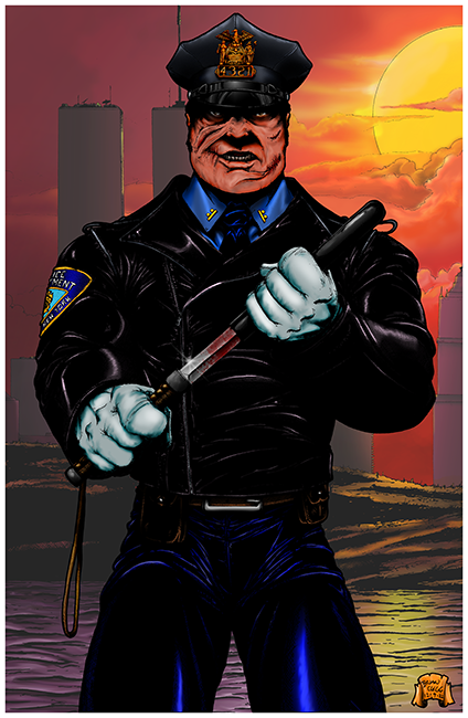 Maniac Cop (full color) by BCMasterofVillains on DeviantArt