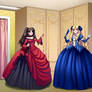 Ball gowns (comm)