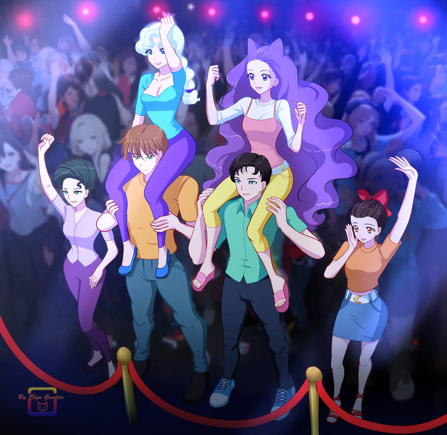 New York concert (comm.) by EvelyneGontier on DeviantArt