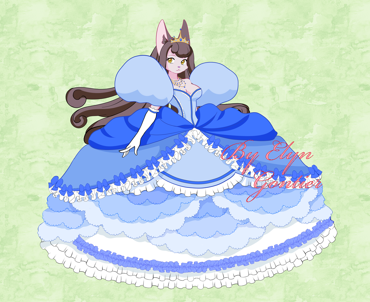 (closed)Adoptable Blue dress