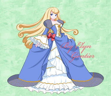 (open) Adoptable Royal Blue Dress
