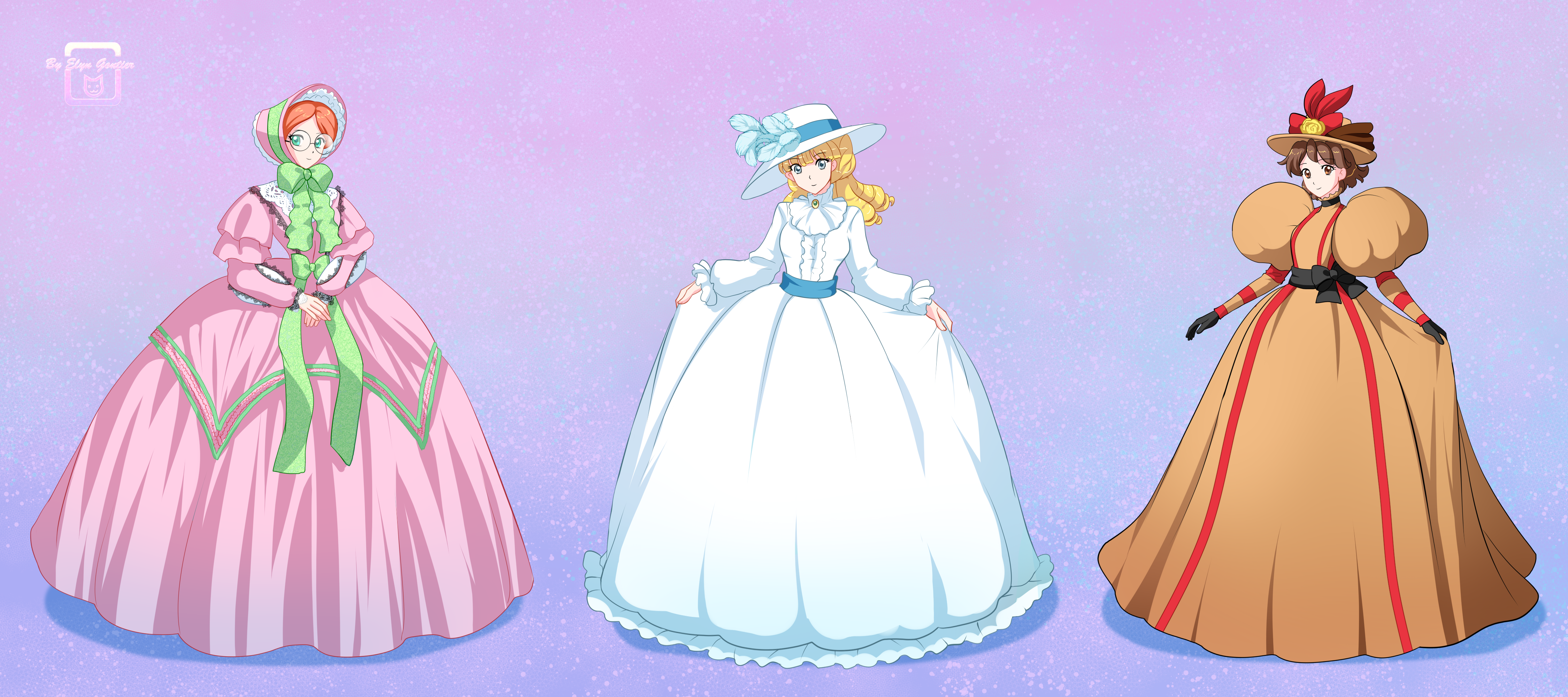 Betty, Amelia and Willow (comm.)