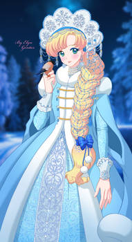 Nadya. Winter theme.