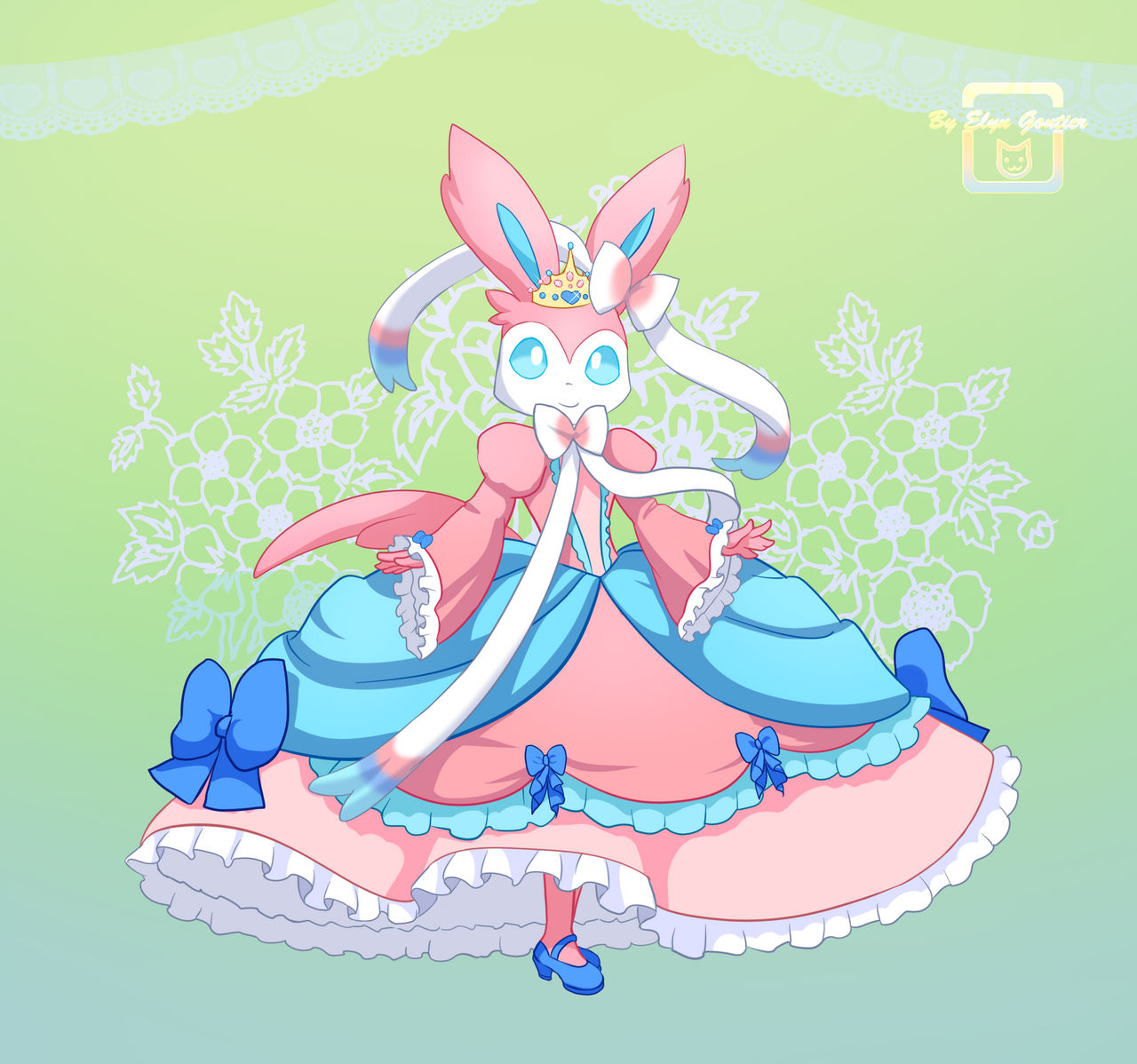 Pretty Sylveon Princess (comm.)