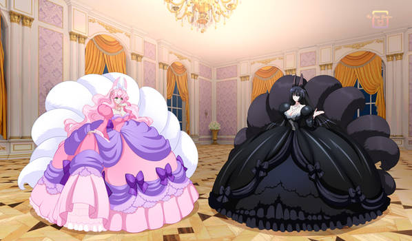 The two royal foxes (comm.)