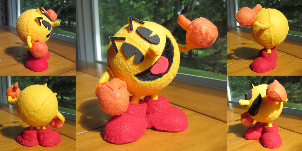 Spyrofoam Pac-Man by ToodlesTeam
