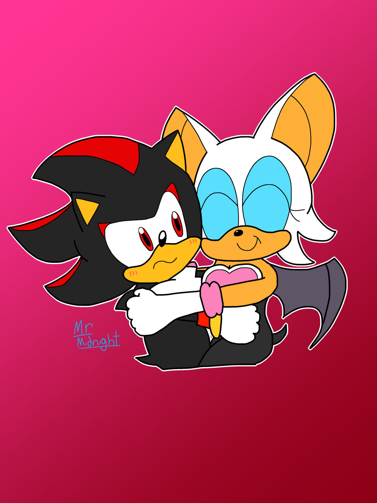 Shadow Rouge Wolf Shadow And Rouge by Midcentral004 on DeviantArt