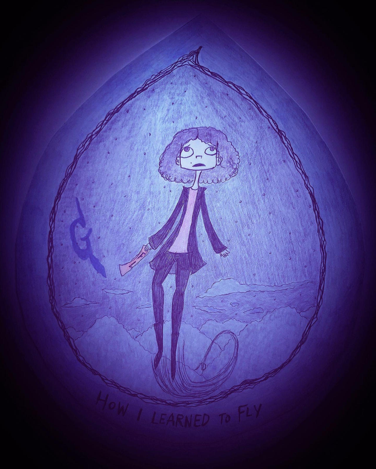 How I Learned to Fly Goosebumps Inktober by SenoritaVixy on DeviantArt