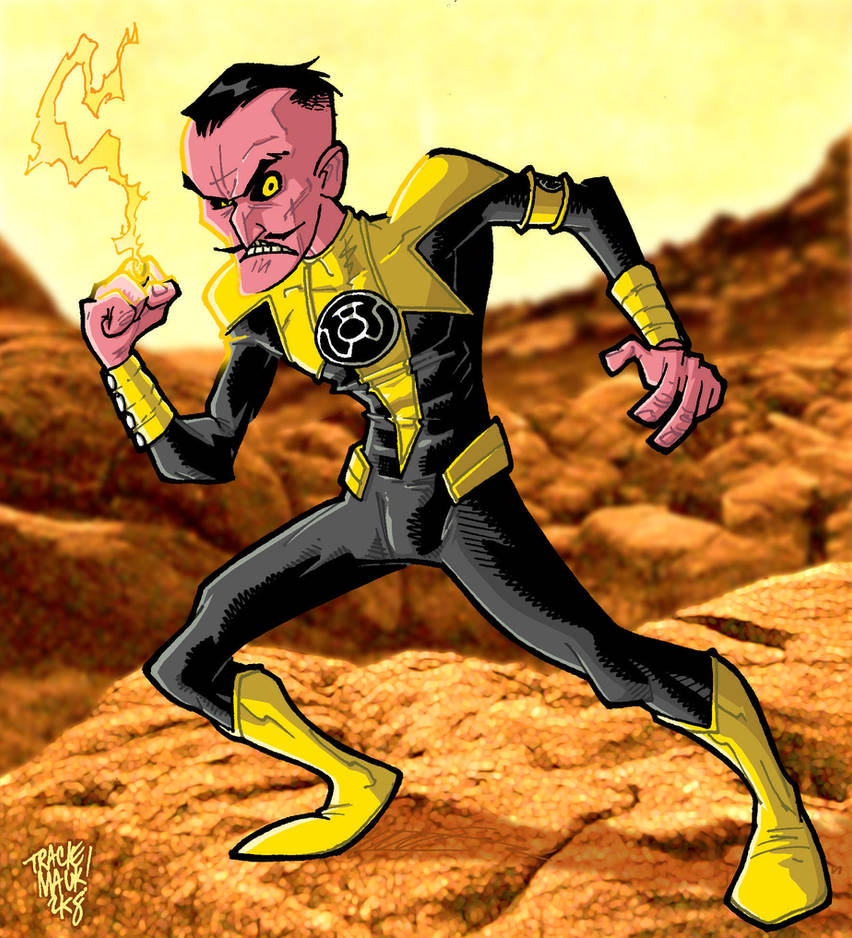Sinestro by Maukingbird