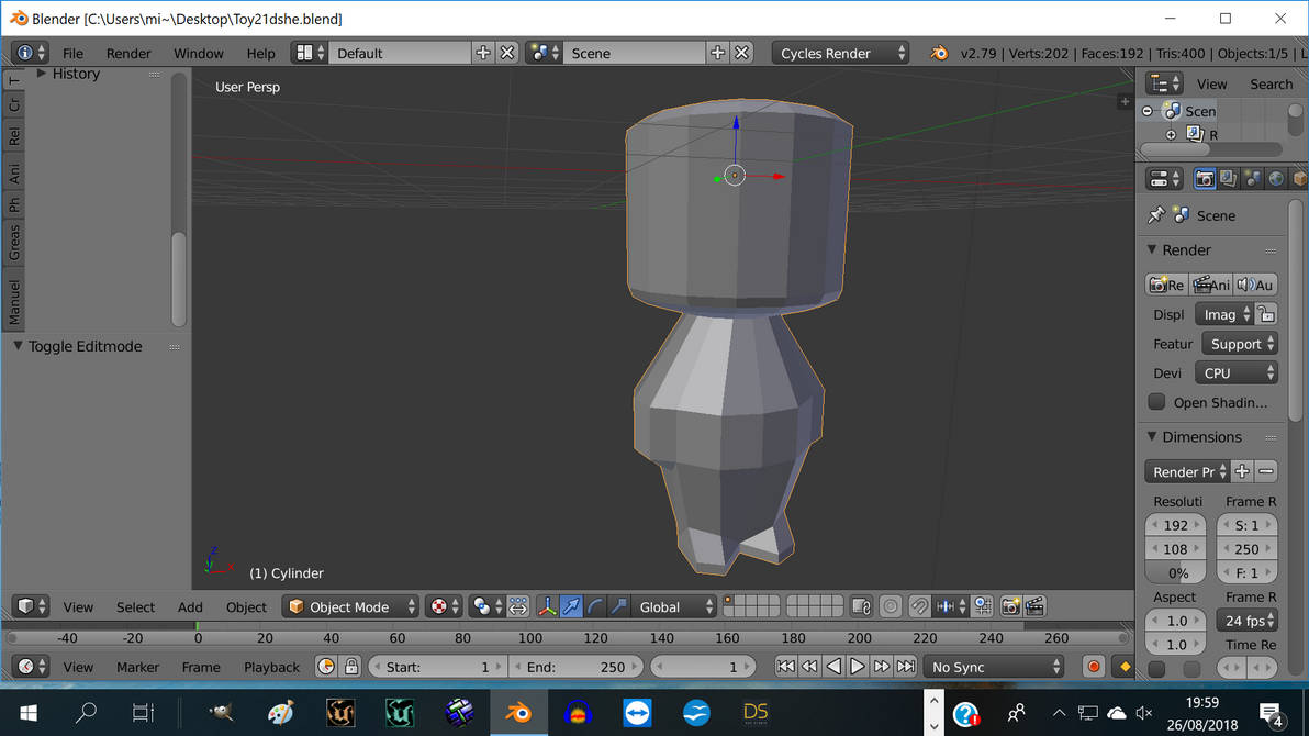 From OC to 3D Printed mini Toy by 3DShe