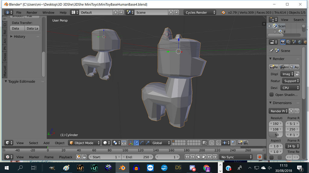From OC to 3D Printed mini Toy MLP by 3DShe