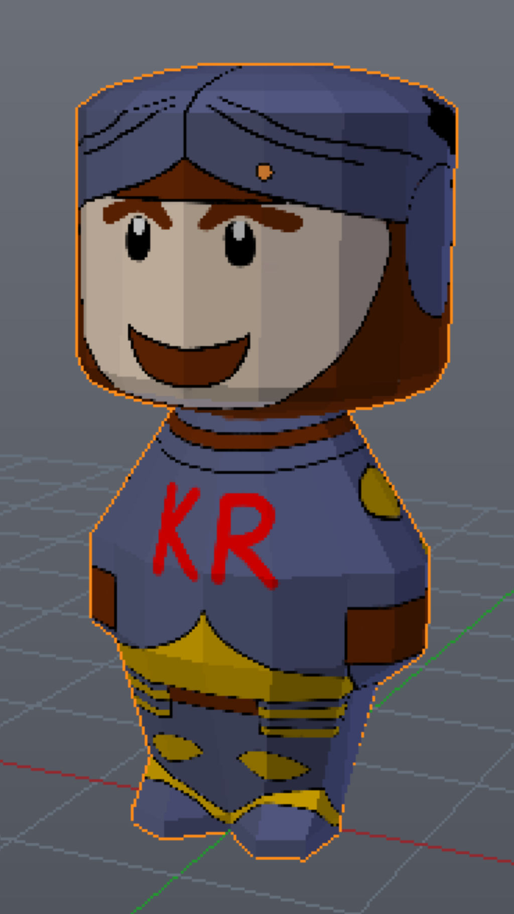 ngons a youtuber blender artist by 3DShe