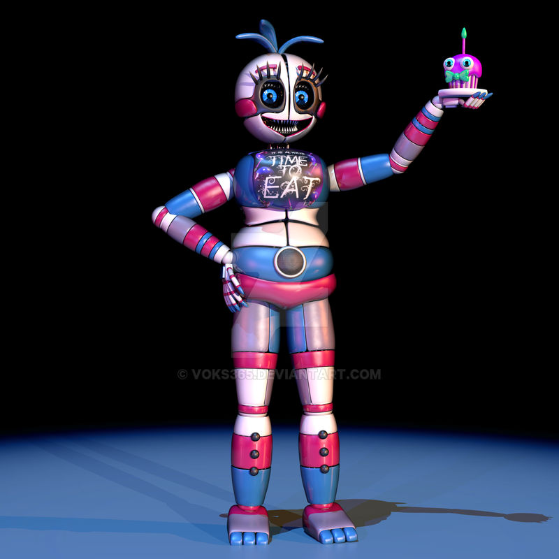 Funtime Chica (FNAF6/FFPS) by Mountroid on DeviantArt