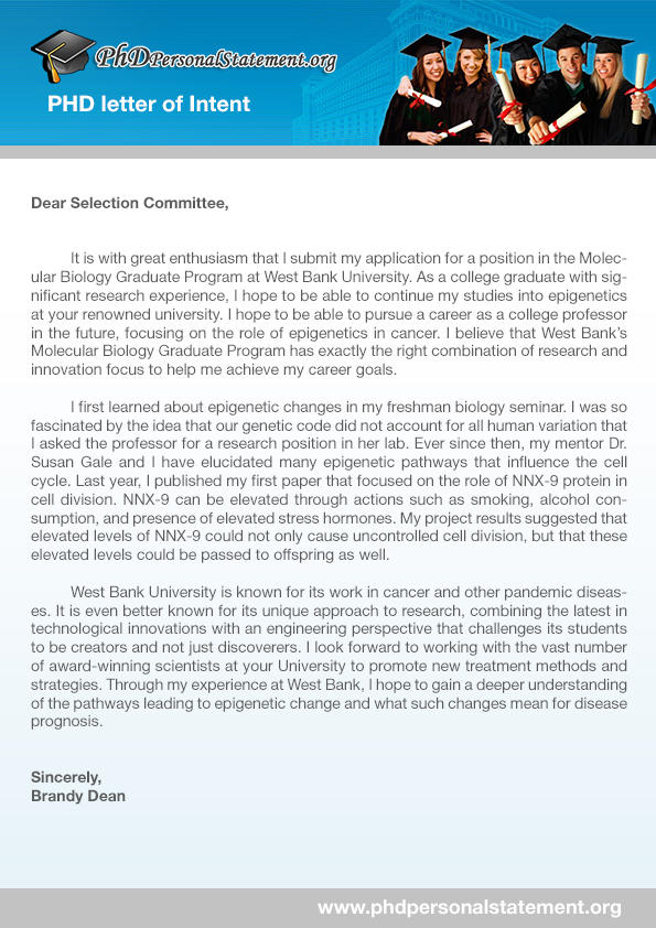 PHD Letter of Intent Sample by PhDPSUSA on DeviantArt