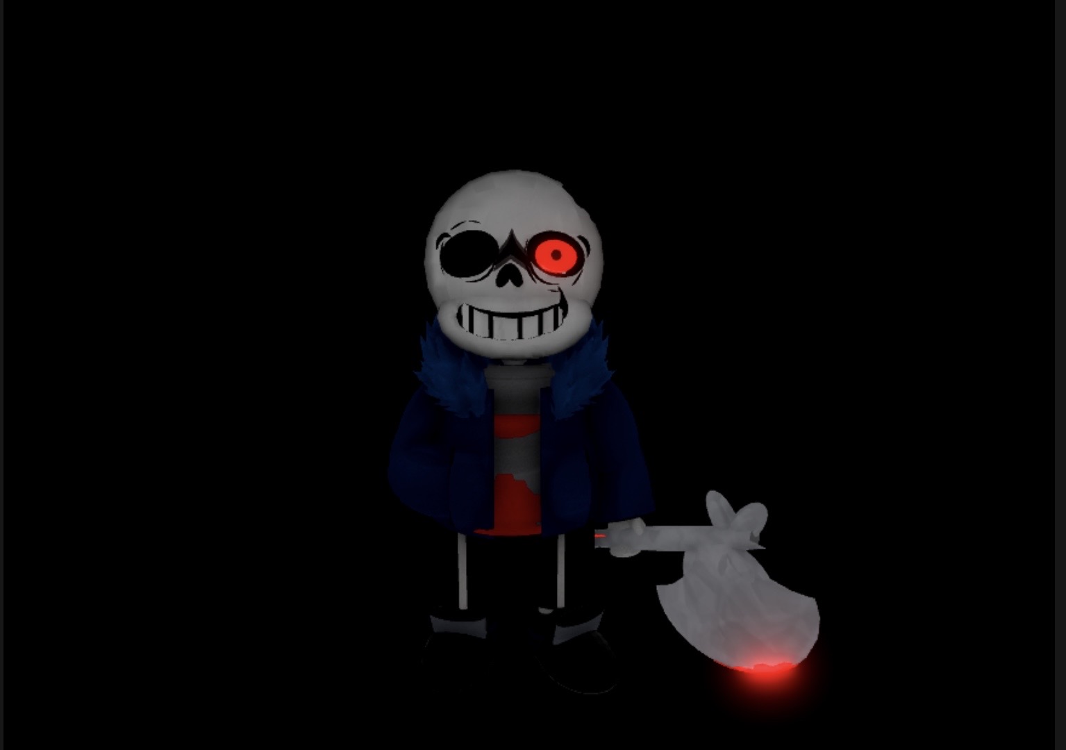 Horror sans design for a game lols by CanonHorror on DeviantArt