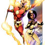 AMALGAM Comics - Sun Lord and Invisible Girl