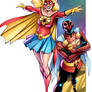 AMALGAM - Spider-Girl and Mig-El, Spider-Boy2099
