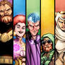 Comic Portraits - Fearsome Five