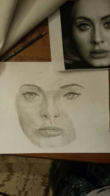 Unfinished portrait