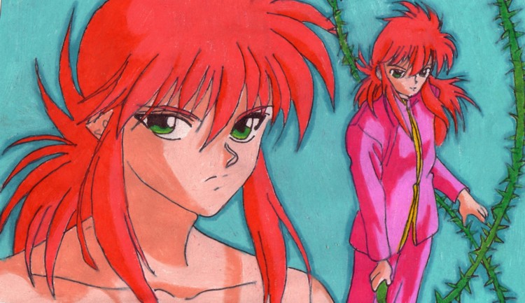 Kurama Shirtless....mmm