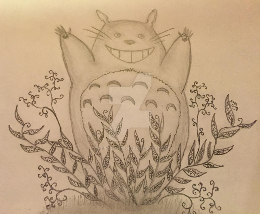 Totoro Roses Totoro growing plants by TheUndefinedforce on DeviantArt