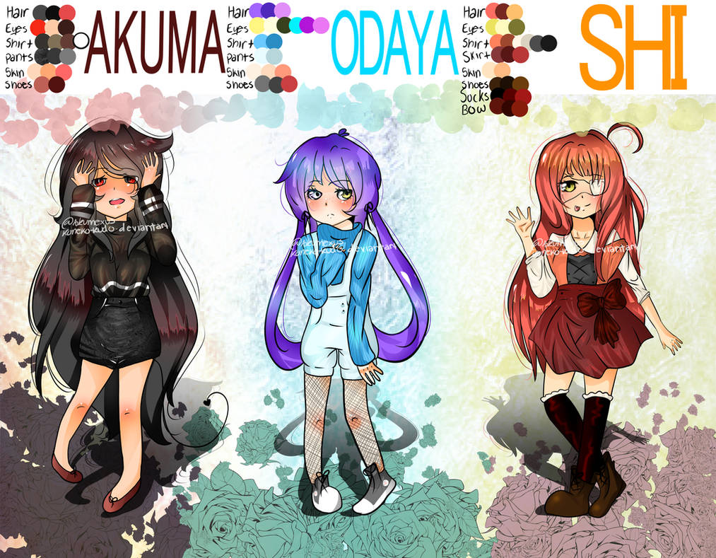 Own Characters OC layout Akuma Odaya Shi by Koneko-Kudo on DeviantArt