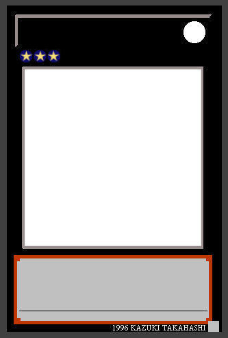 yugioh monster card template for Yu-Gi-Oh Xyz Monster Template by