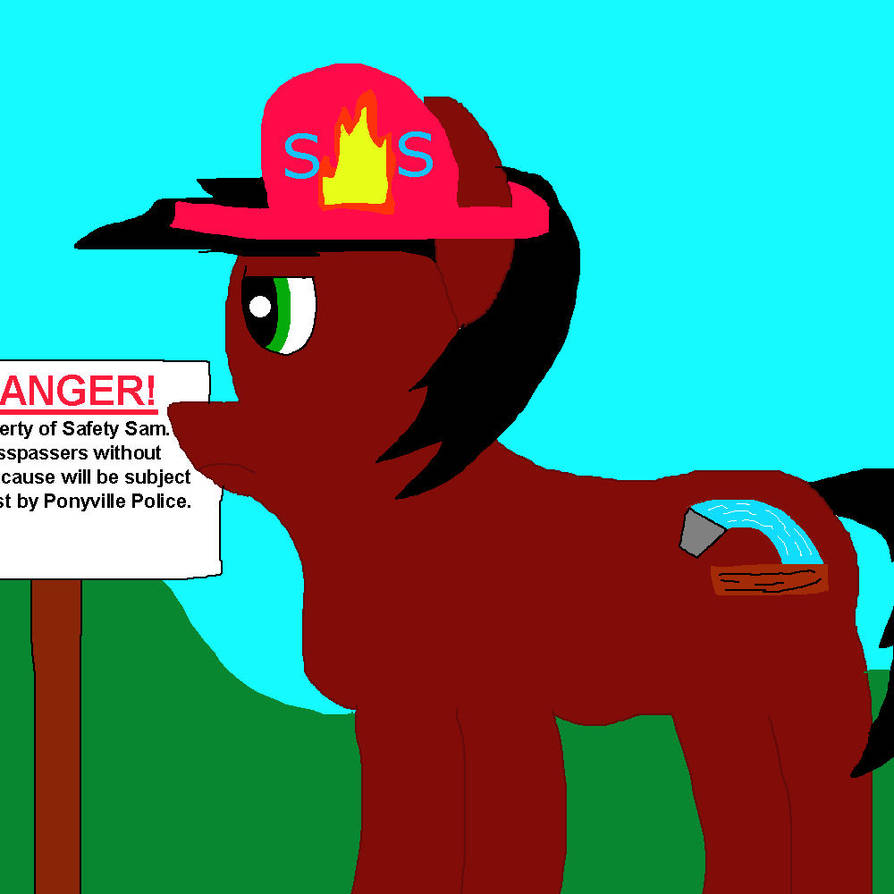 Safety Sam Rabbit MLP Safety Sam Design Concept by MasterYubel on DeviantArt