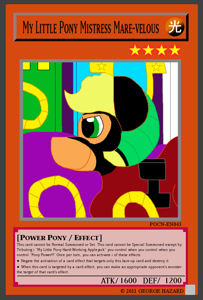 MLP Yu-Gi-Oh Cards POCN-EN043